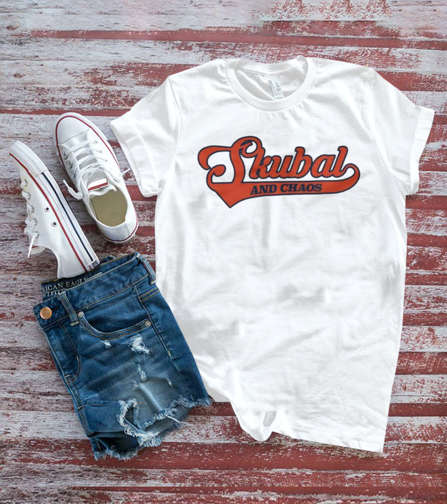 Skubal And Chaos Tarik Skubal Detroit Tigers Baseball T-Shirt