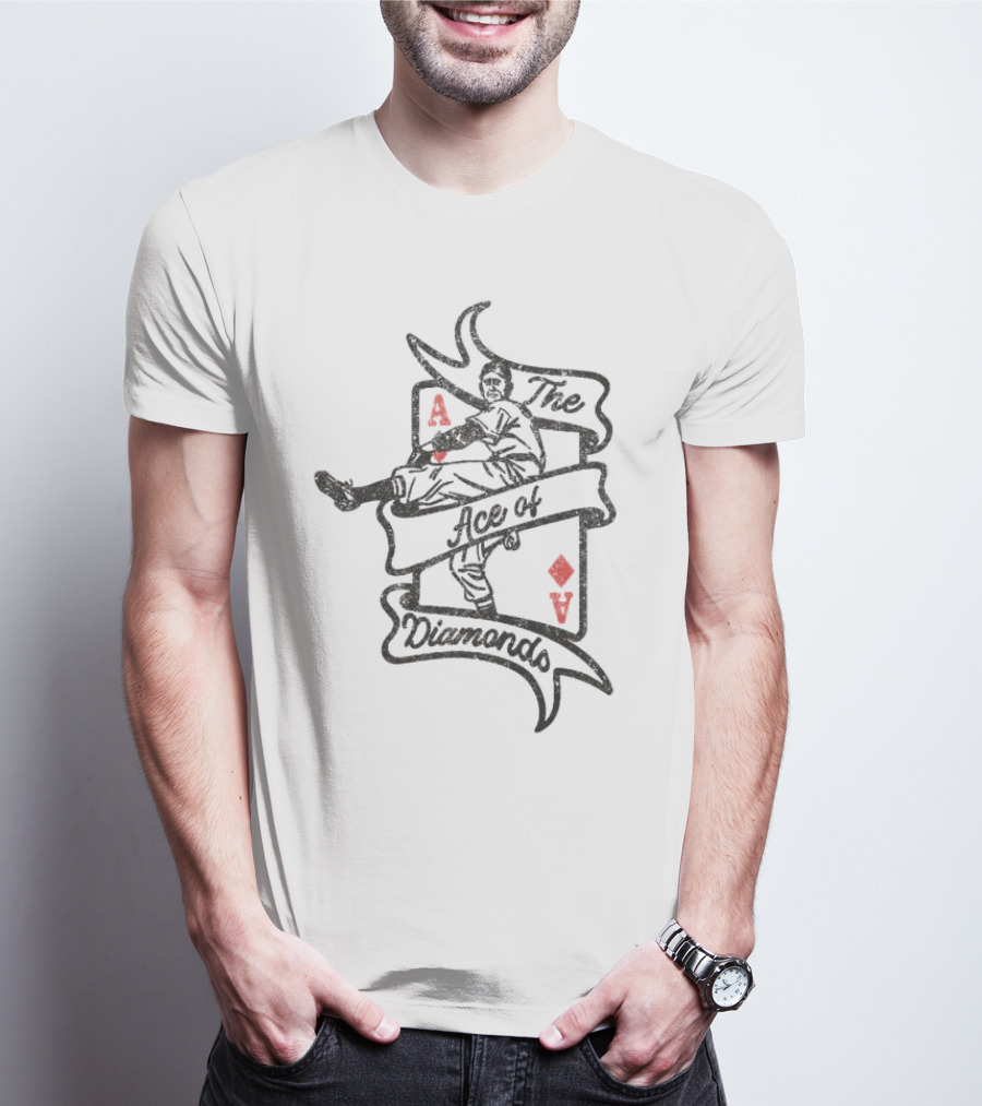 The Ace Of Diamonds A Tribute To Baseball Legends T-Shirt