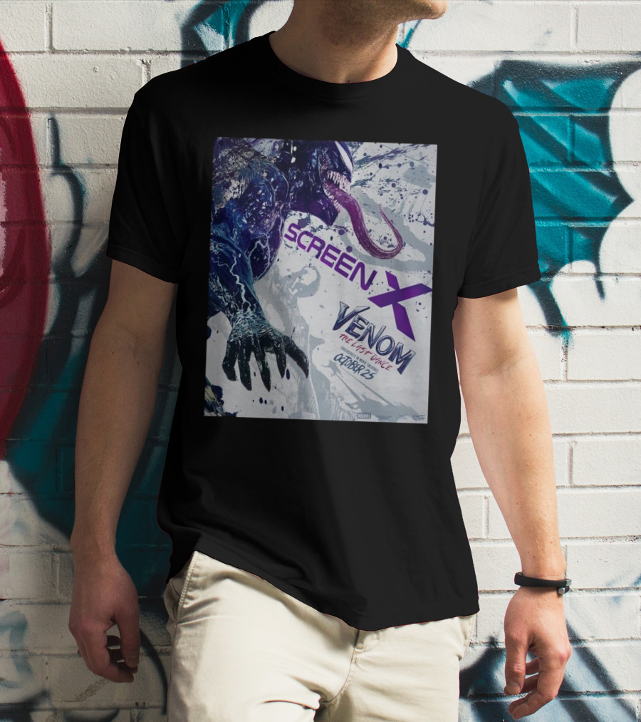 Screen X Venom The Last Dance October 25 T-Shirt