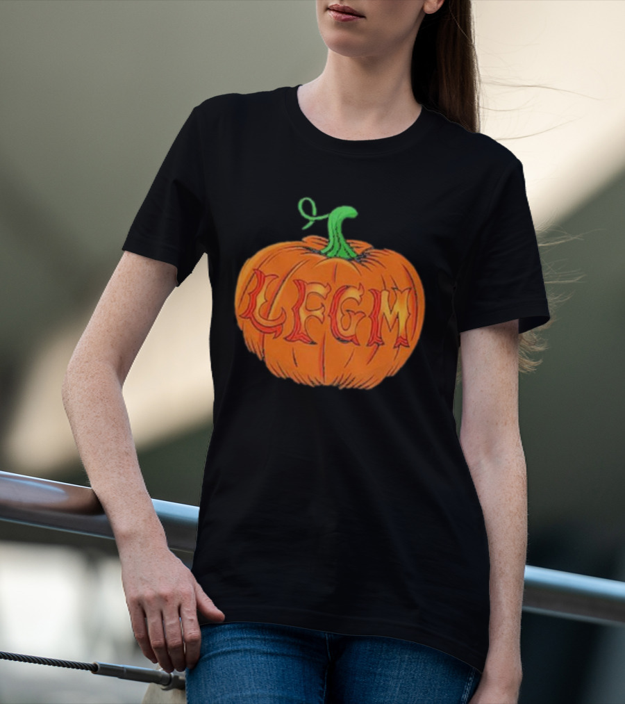 Rally Gourd Pumpkin LFGM New York Mets T-Shirt