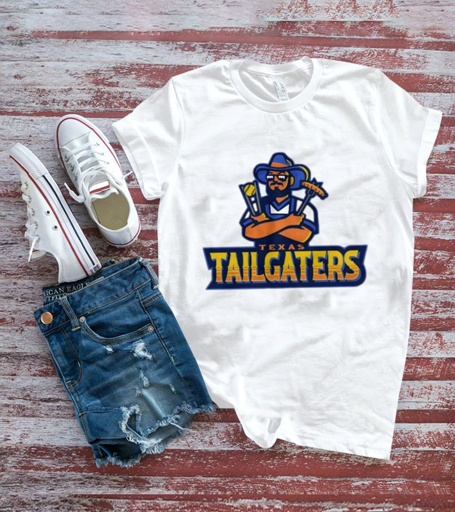 Texas Tailgaters Cowboy Grilling And Chilling T-Shirt
