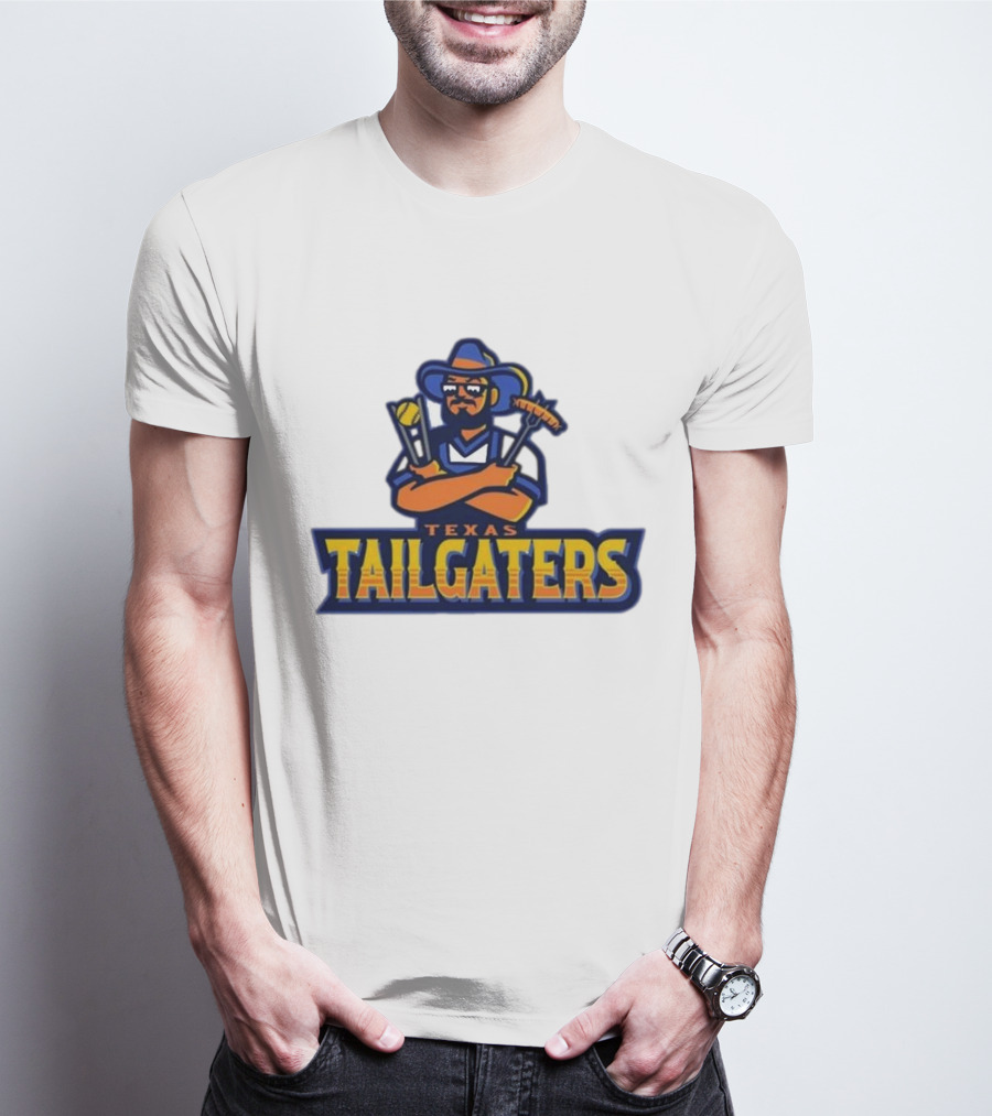 Texas Tailgaters Cowboy Grilling And Chilling T-Shirt