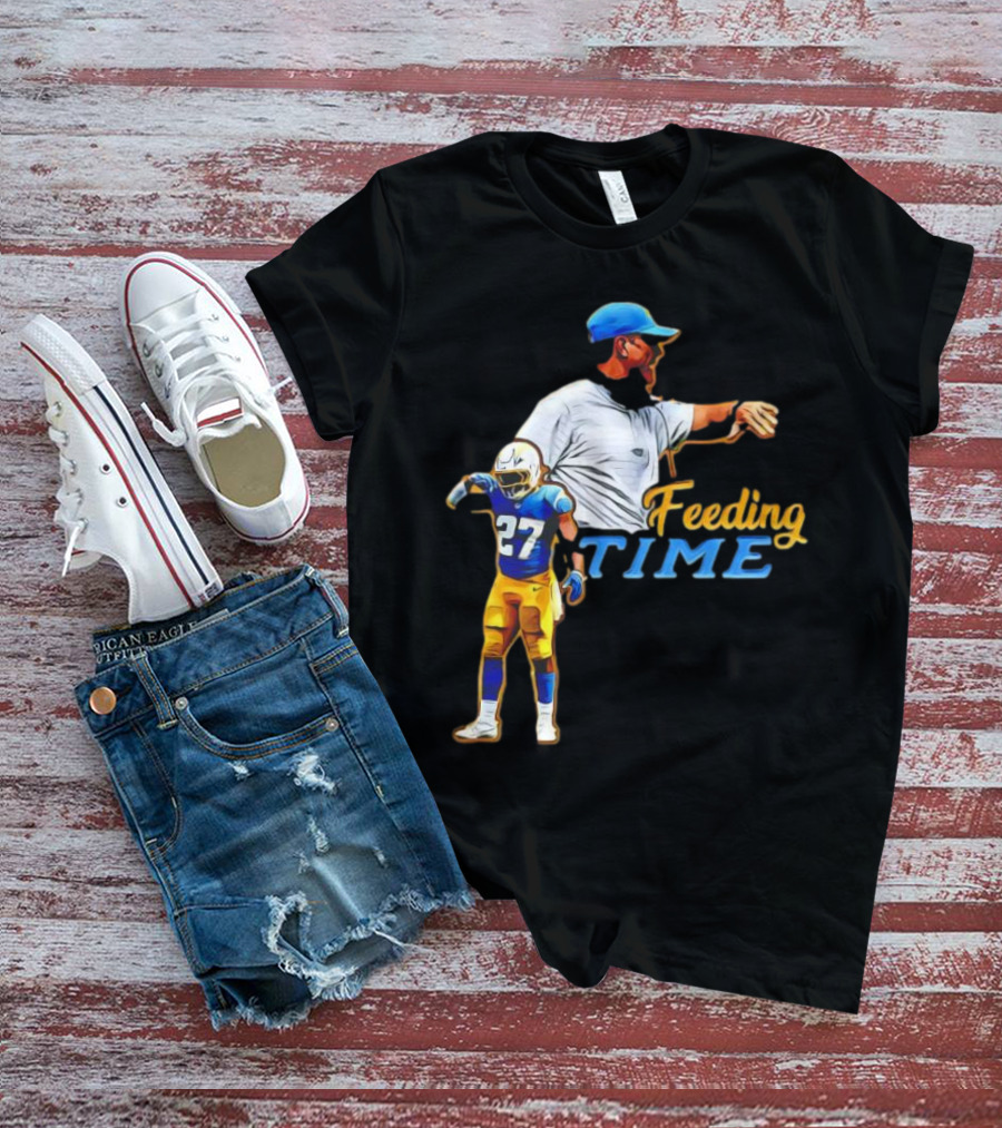 Feeding Time 27 Football Player T-Shirt