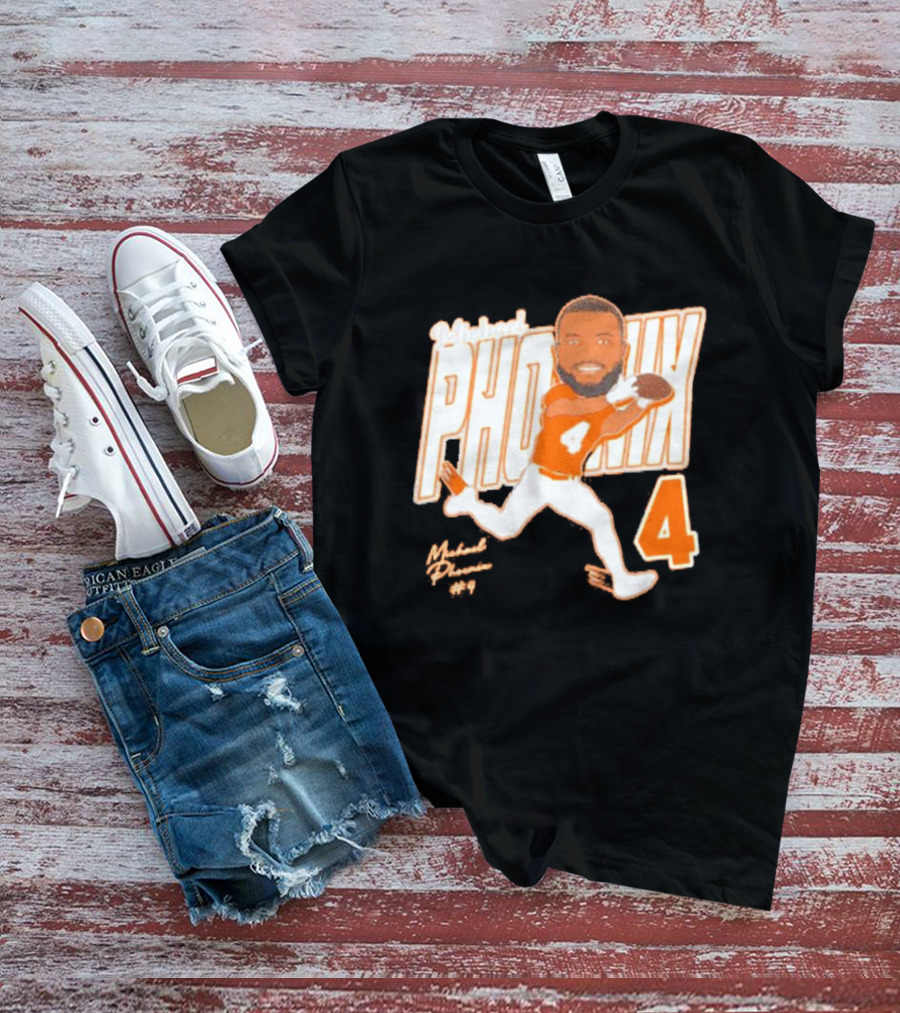Michael Phoenix #4 Sam Houston Bearkats Signature Player Cartoon T-Shirt