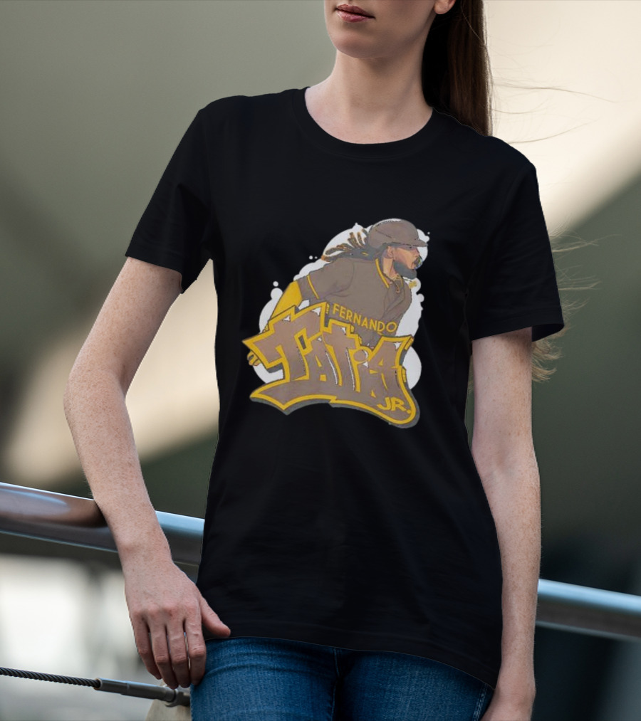 Fernando Tatis Jr San Diego Padres Graffiti T-Shirt