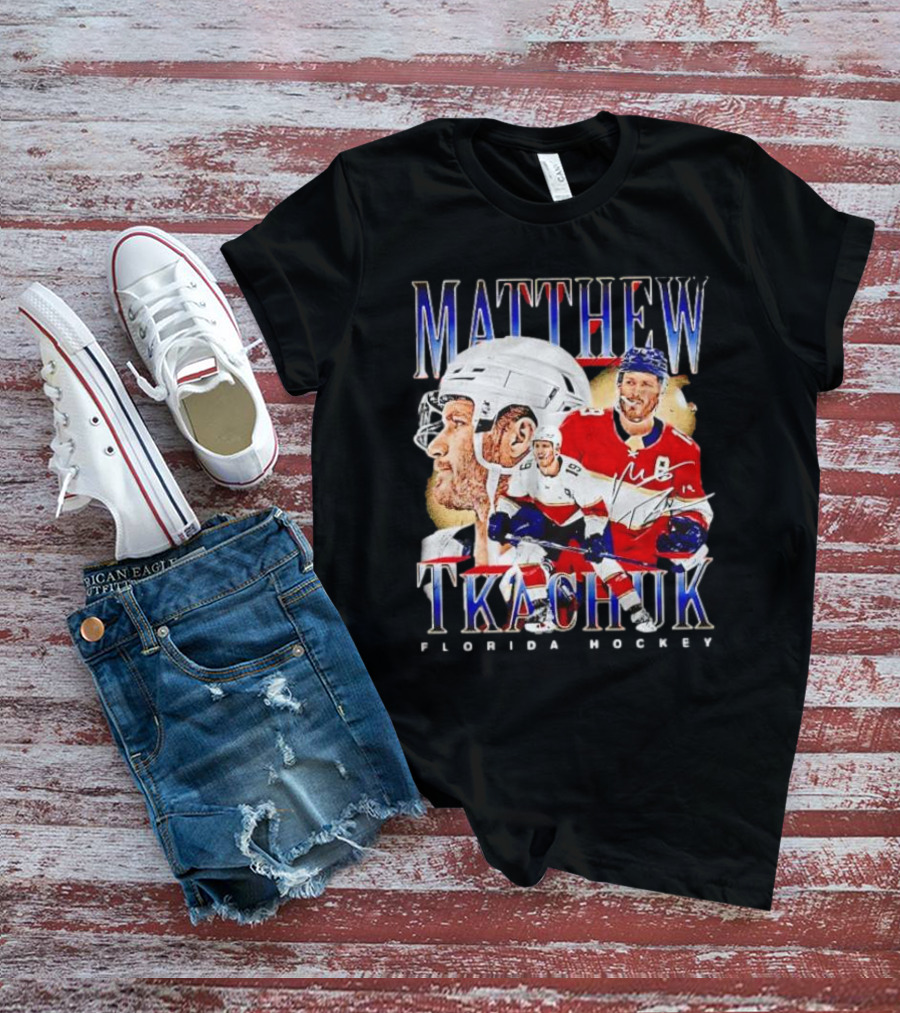 MATTHEW TKACHUK FLORIDA HOCKEY VINTAGE FLORIDA PANTHERS T-Shirt