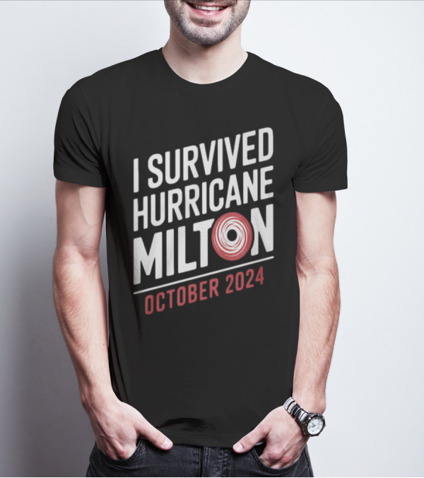 I Survived Hurricane Milton October T-Shirt