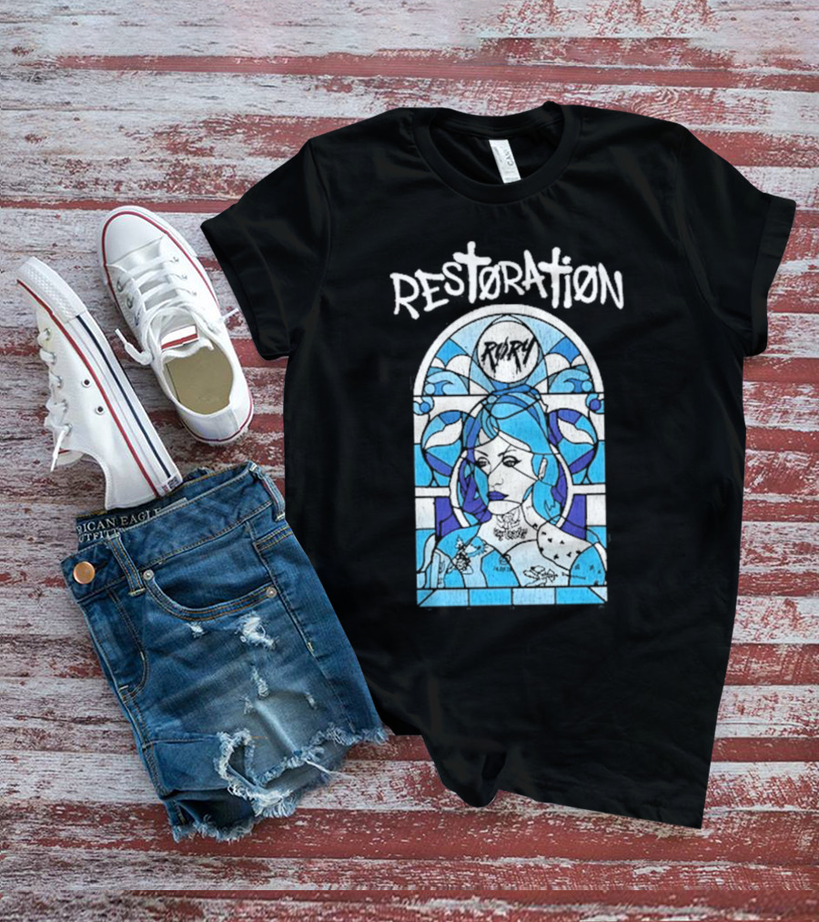 Rory Restoration New Album Stained Glass T-Shirt