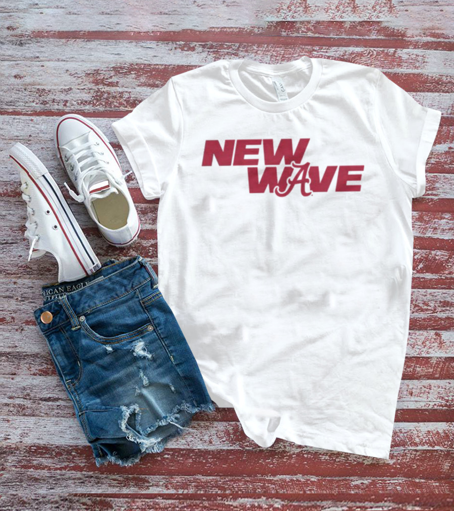 New Wave Alabama Crimson Tide Podcast T-Shirt