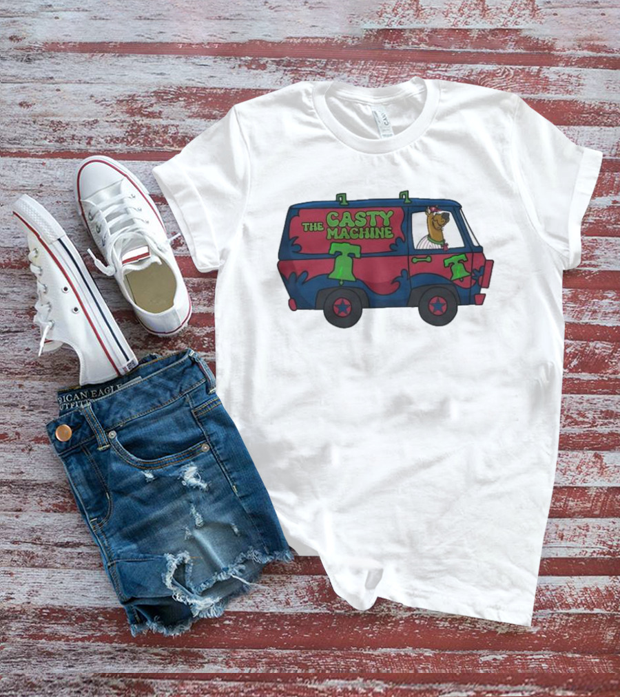 The Casty Machine Phillies Van Bell Dog T-Shirt