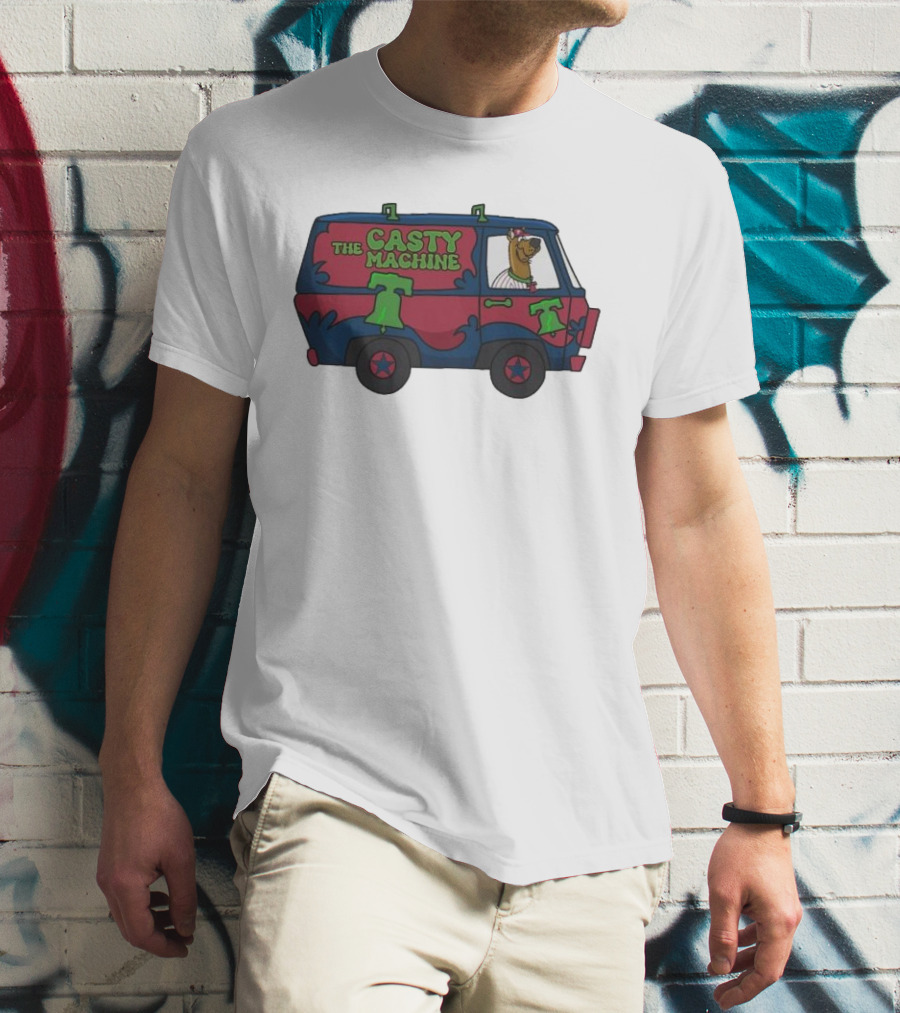 The Casty Machine Phillies Van Bell Dog T-Shirt