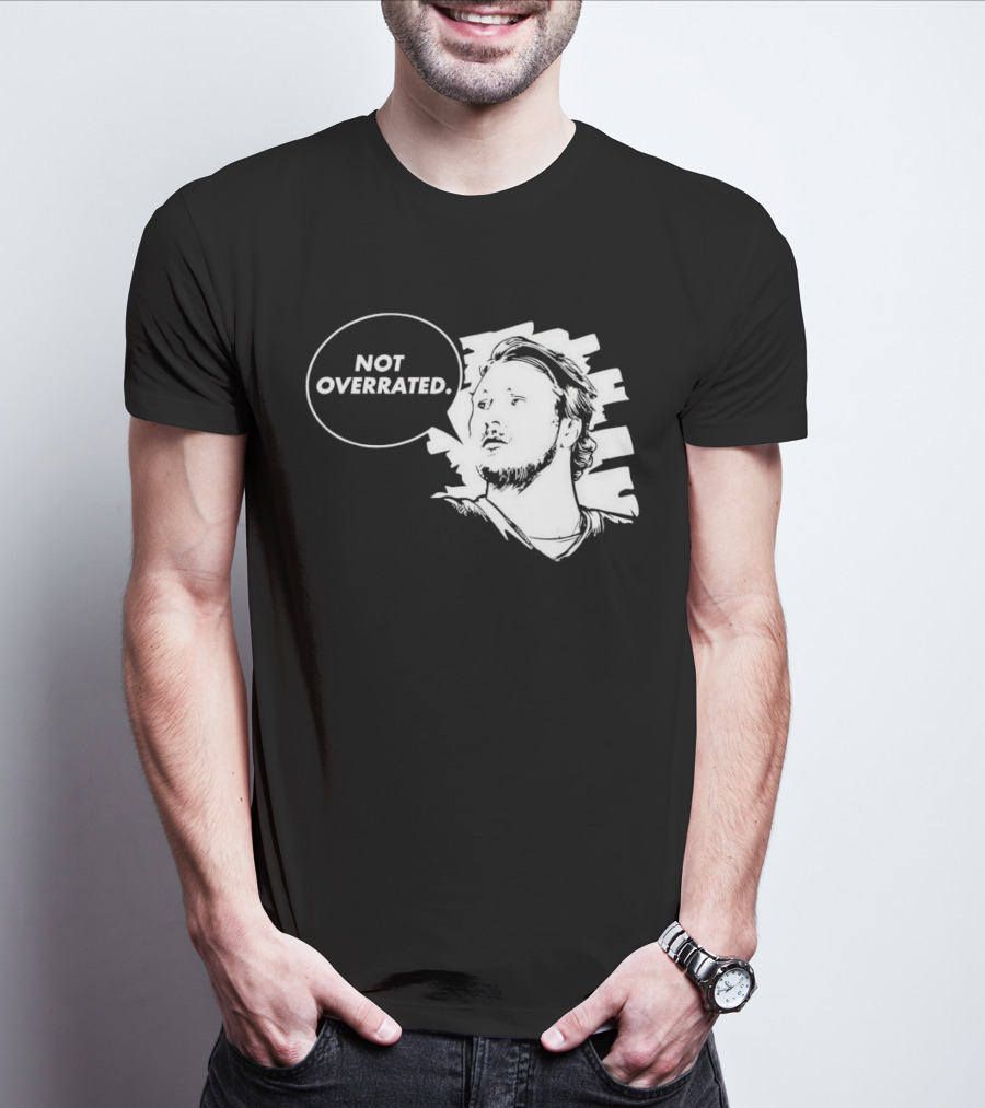 Buffalo Bills Josh Allen Not Overrated Speech Bubble T-Shirt