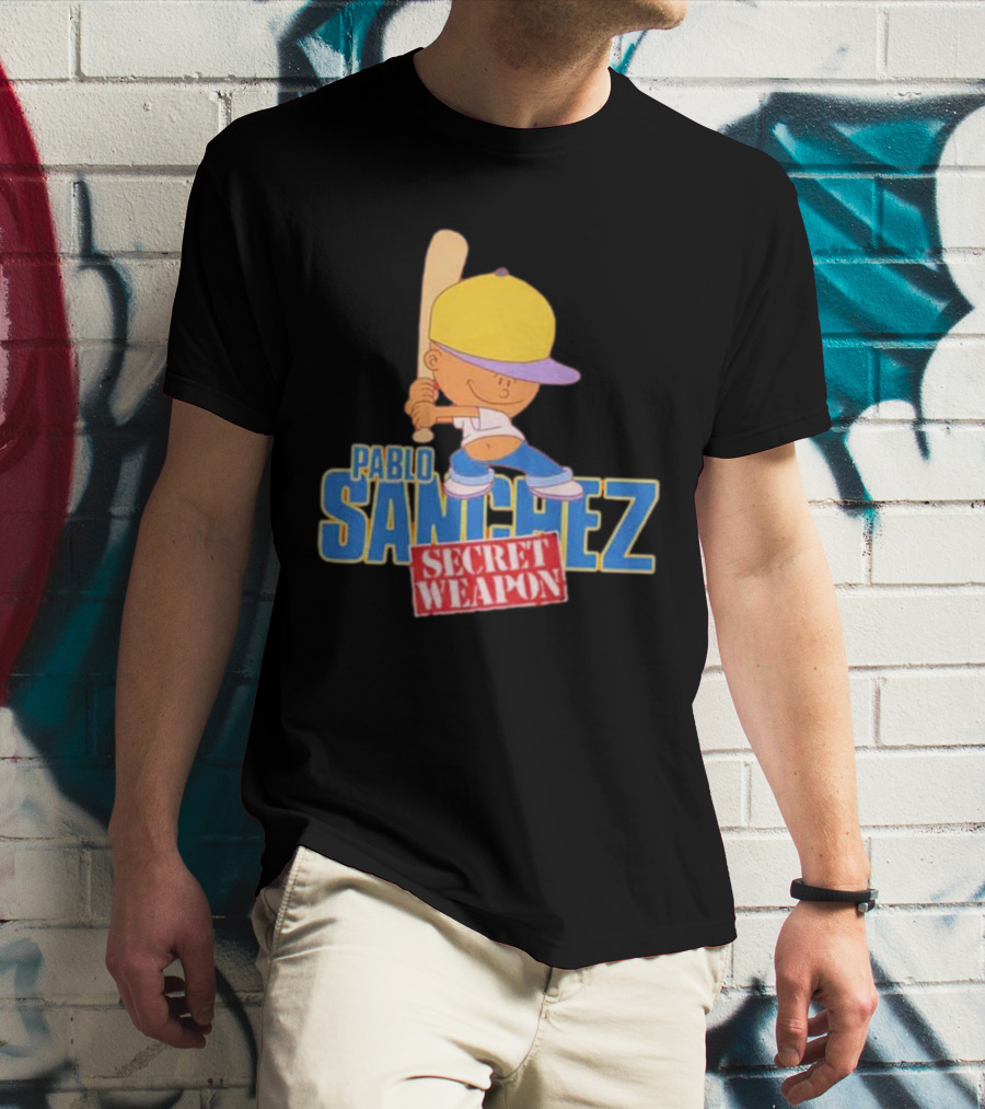 Pablo Sanchez Secret Weapon Backyard Baseball T-Shirt