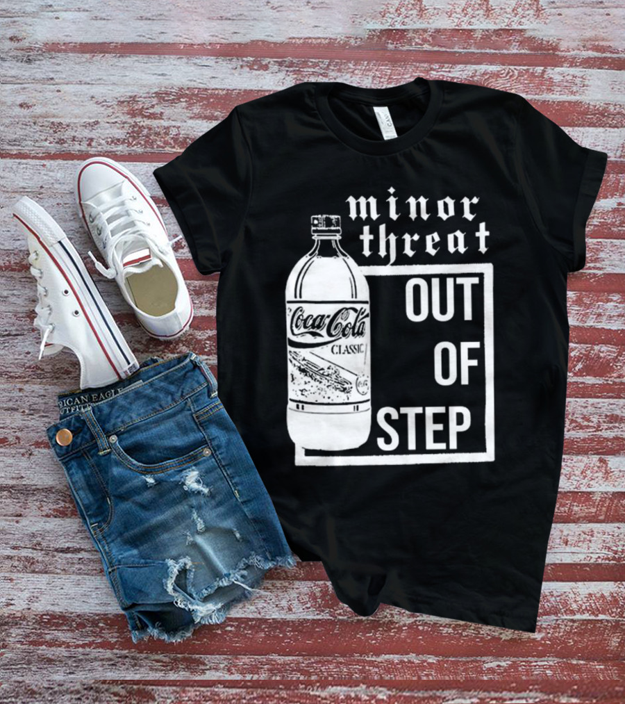 Minor Threat Coca-Cola Classic Out Of Step T-Shirt