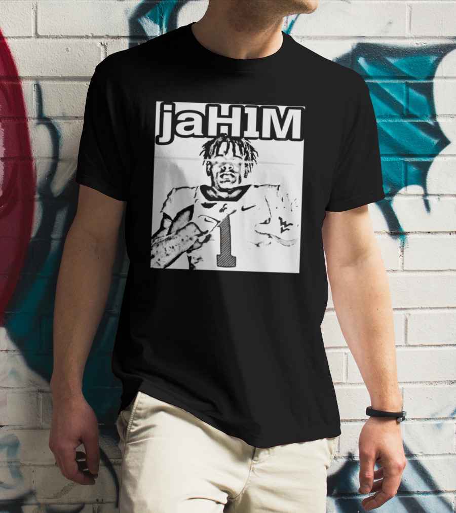 JaH1M Jahiem White West Virginia Mountaineers Football Player T-Shirt