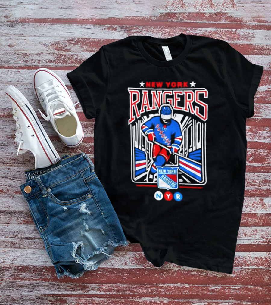 New York Rangers NYR Player Hockey T-Shirt