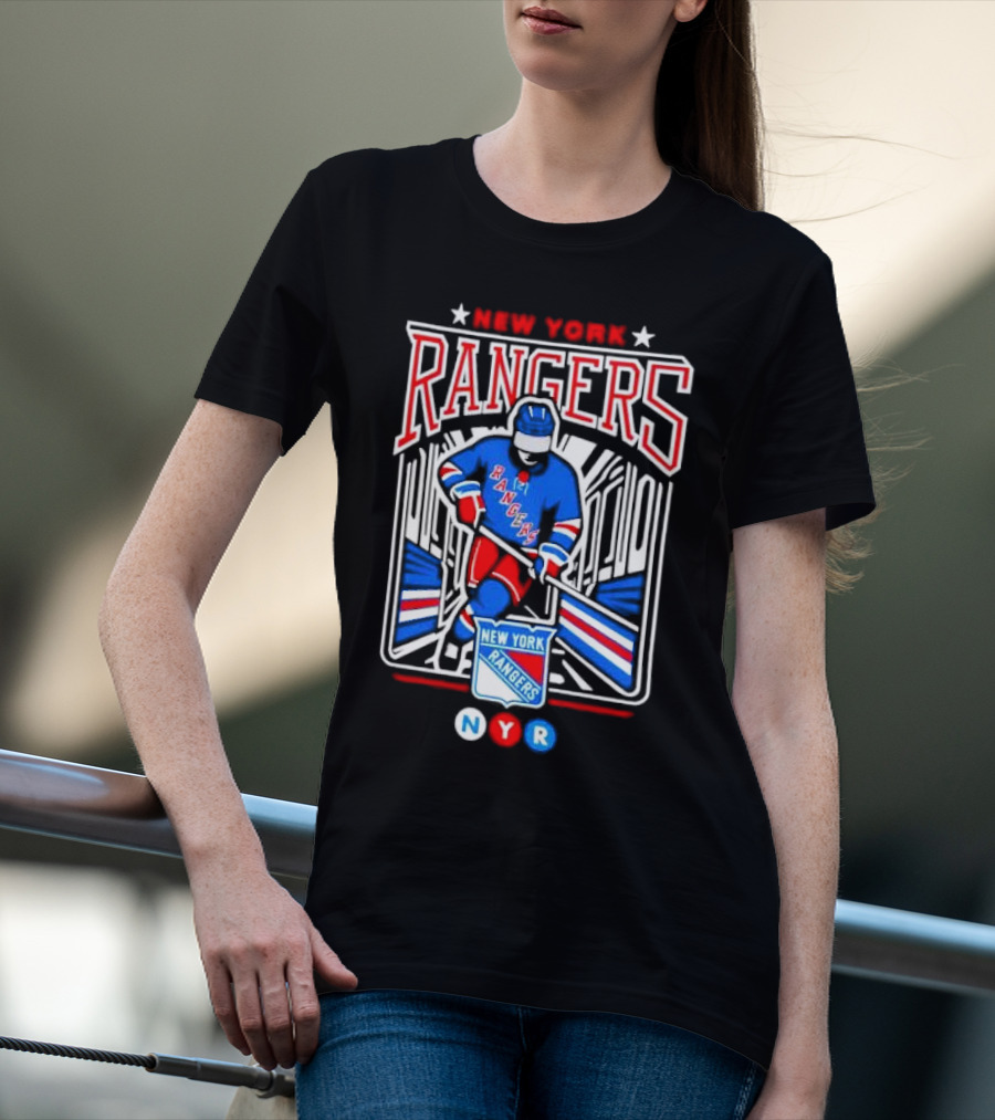 New York Rangers NYR Player Hockey T-Shirt