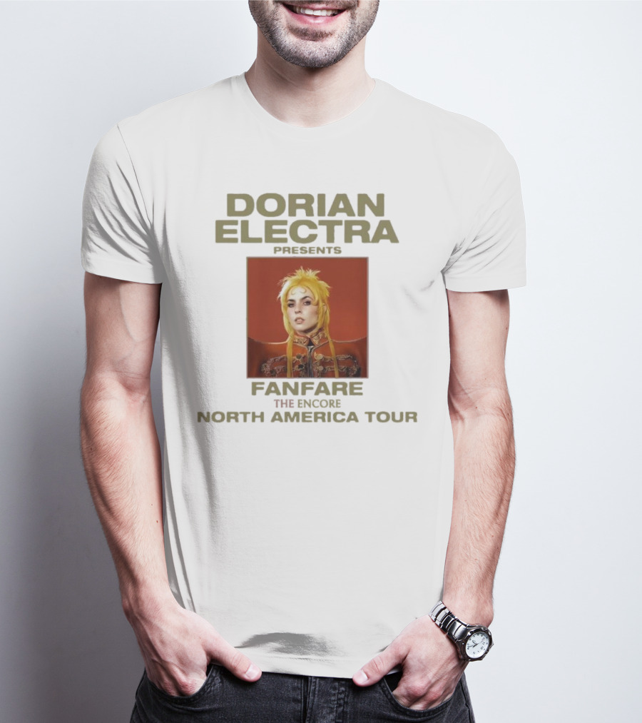 Dorian Electra Presents Fanfare The Encore North America Tour T-Shirt