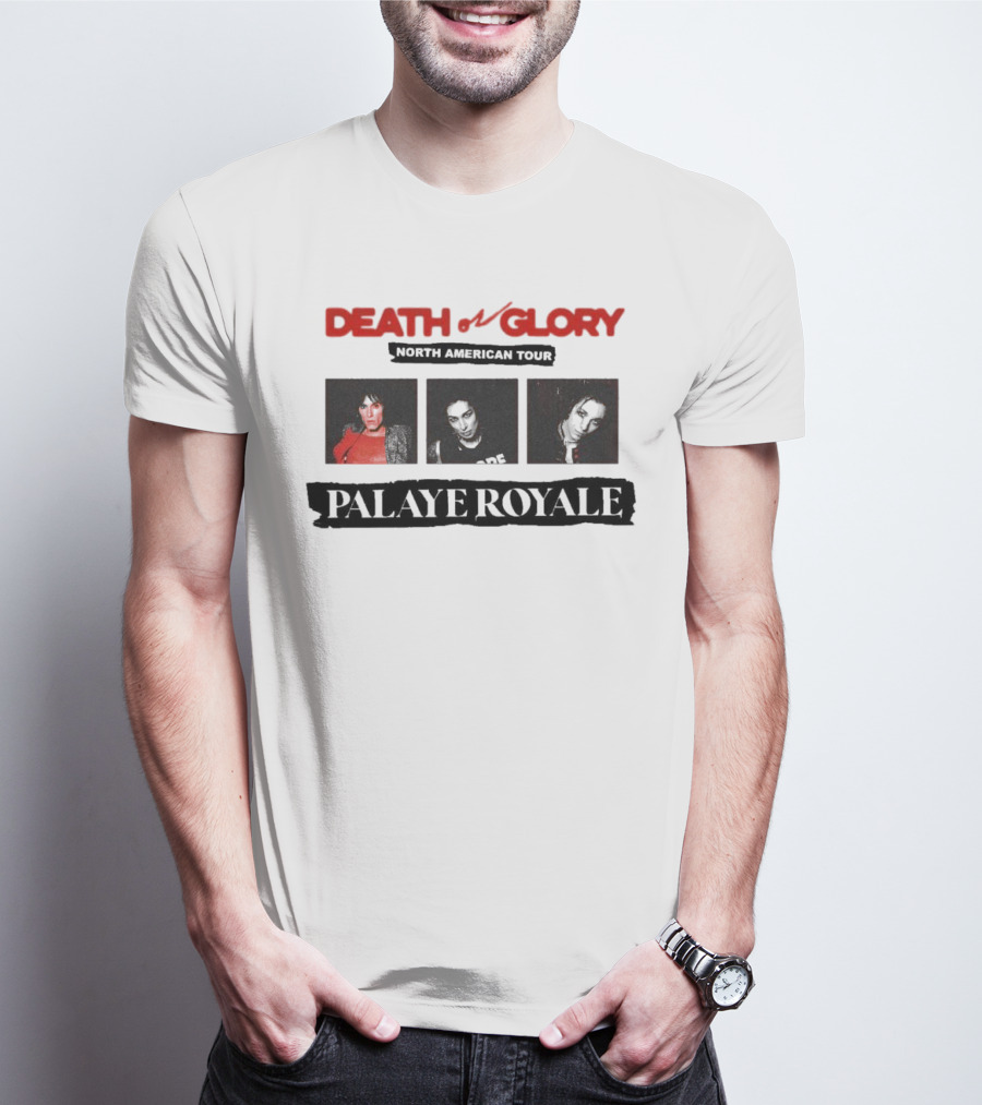 Death Or Glory Palaye Royale North American Tour T-Shirt