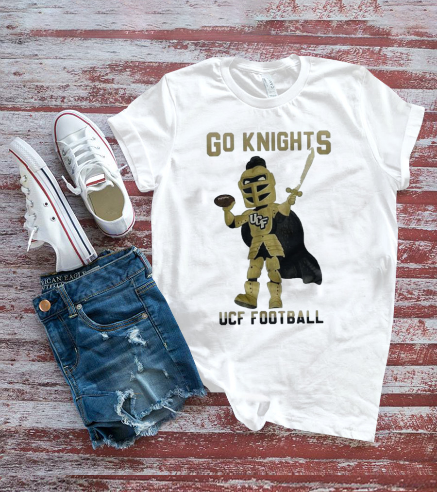 UCF Knights Go Knights UCF Football Mascot T-Shirt