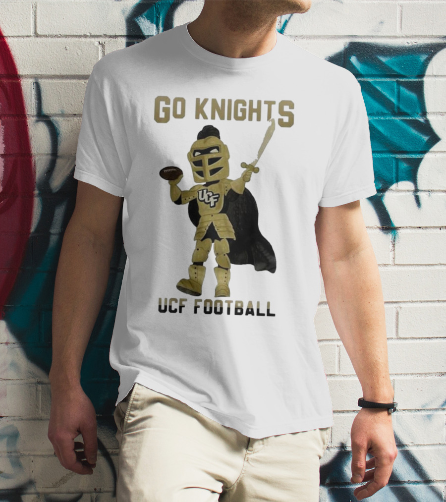 UCF Knights Go Knights UCF Football Mascot T-Shirt