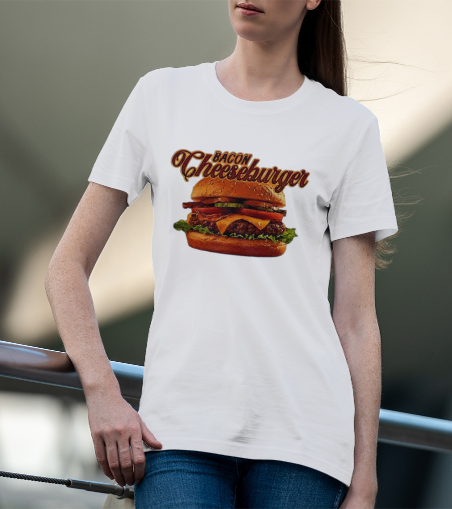 Bacon Cheeseburger Classic Stack T-Shirt