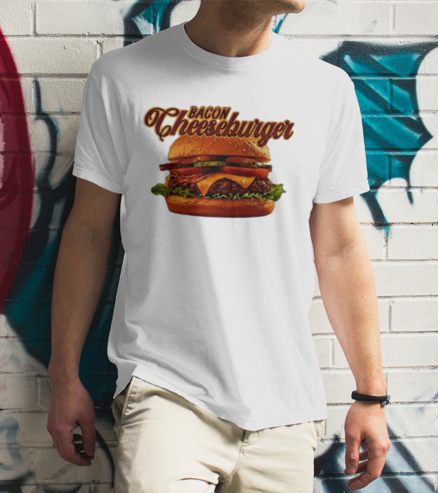 Bacon Cheeseburger Classic Stack T-Shirt