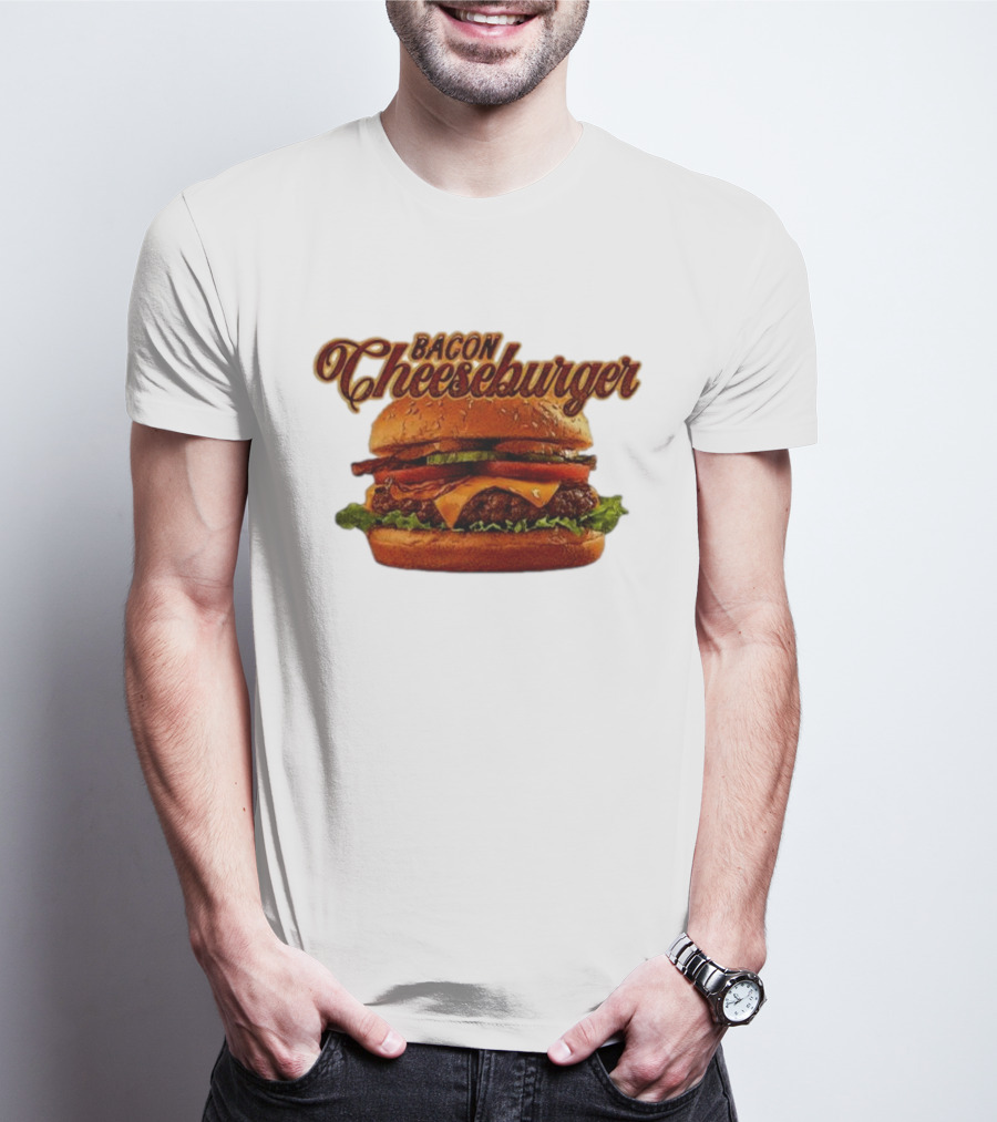 Bacon Cheeseburger Classic Stack T-Shirt