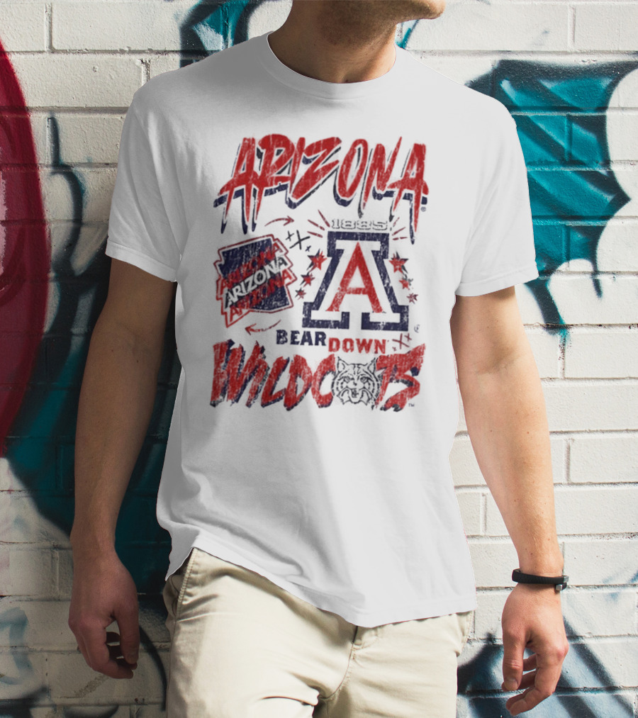 Arizona Wildcats 1885 Bear Down Wildcats T-Shirt