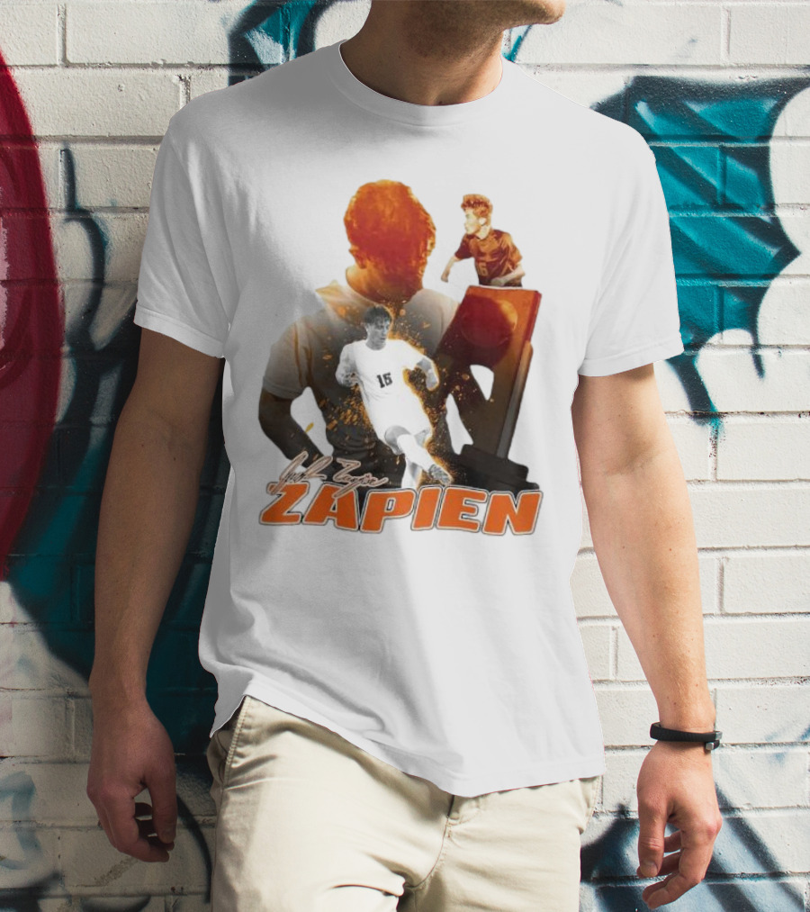 Jacob Zapien Soccer Star Player Signature And Trophy T-Shirt