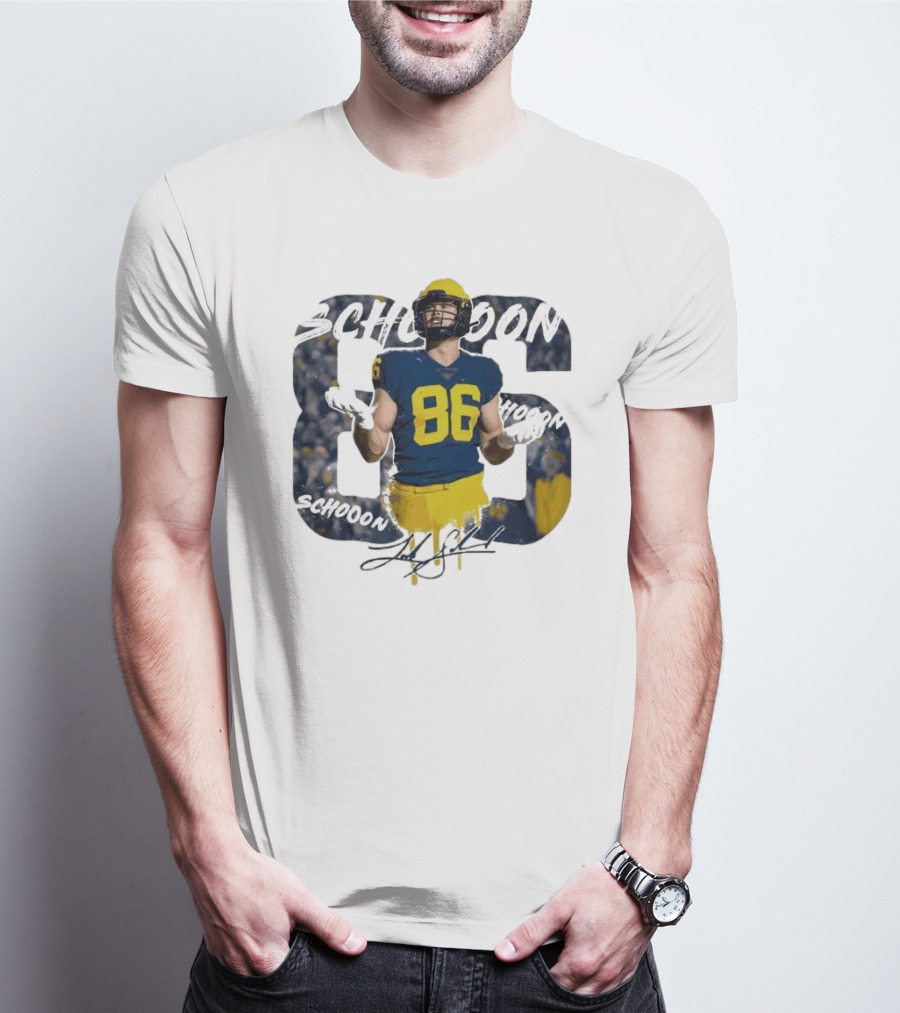 Schoonmaker Number 86 Signature Jersey T-Shirt