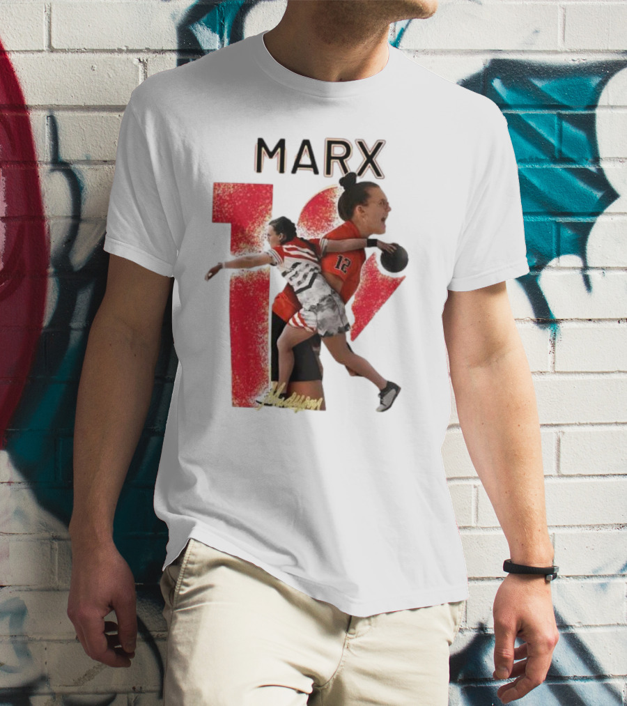 Marx Number 12 Madyson Signature Bowling Action T-Shirt