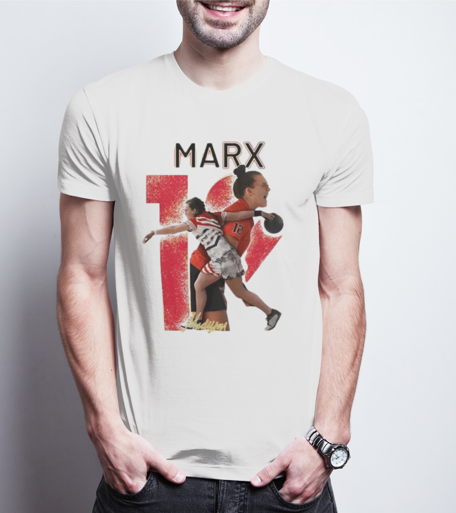 Marx Number 12 Madyson Signature Bowling Action T-Shirt