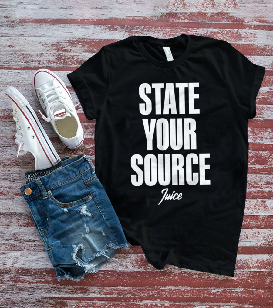 Jaylen Brown Juice State Your Source Stephen A Smith T-Shirt