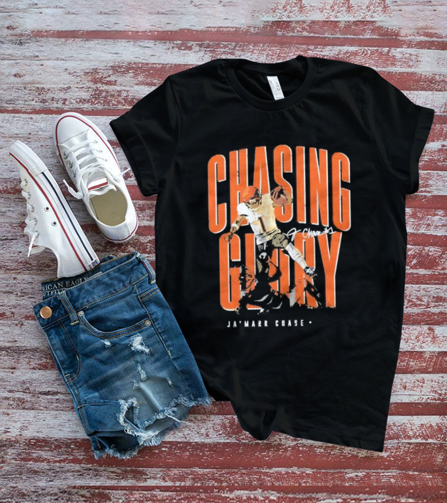 Chasing Glory Ja’Marr Chase Cincinnati Bengals Signature T-Shirt