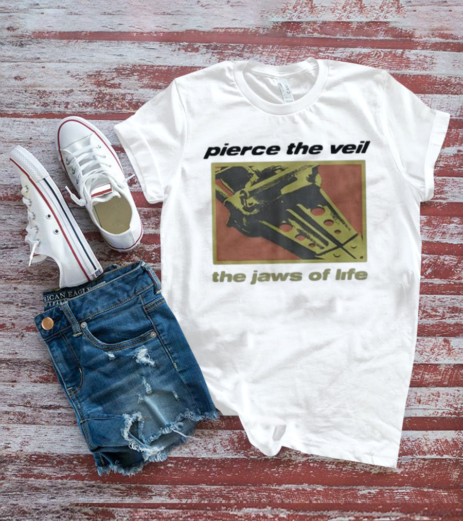 Pierce The Veil The Jaws Of Life Vintage Rescue Tool T-Shirt