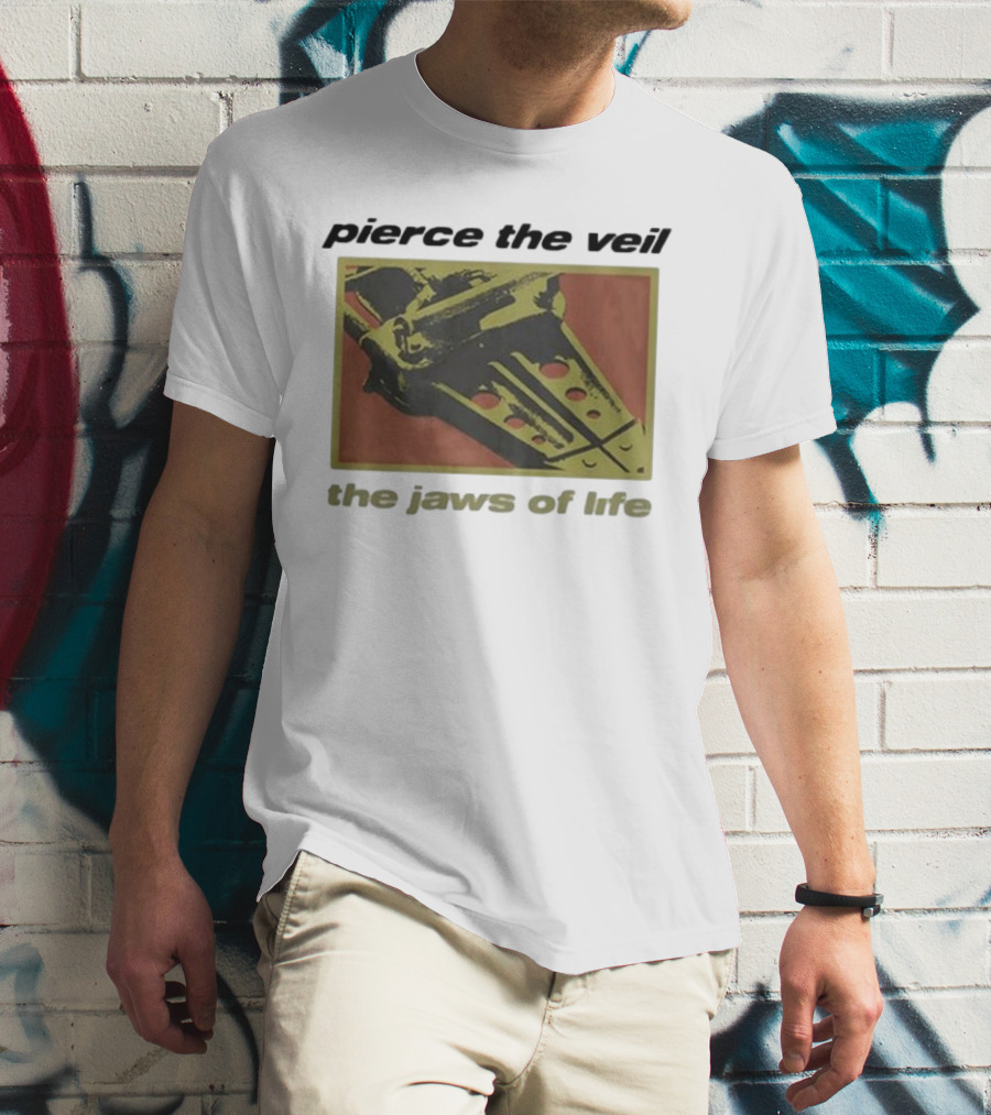 Pierce The Veil The Jaws Of Life Vintage Rescue Tool T-Shirt