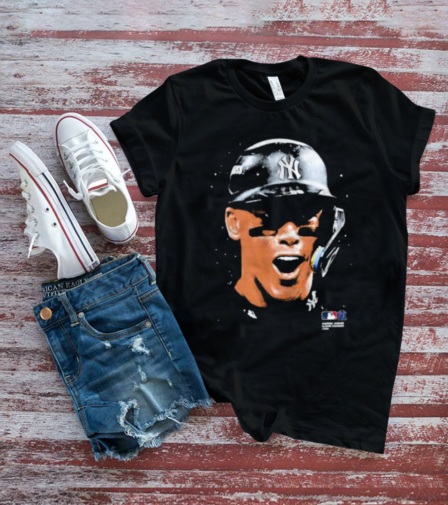 Aaron Judge New York Yankees MLB Big Face T-Shirt