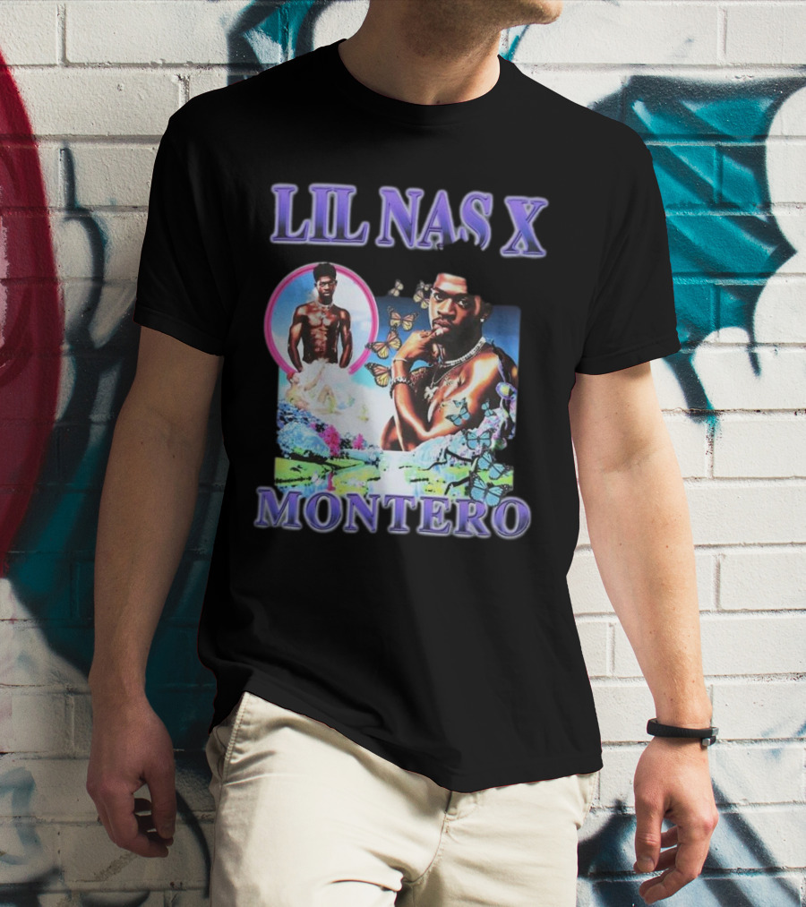 Lil Nas X Montero Butterflies Surreal T-Shirt