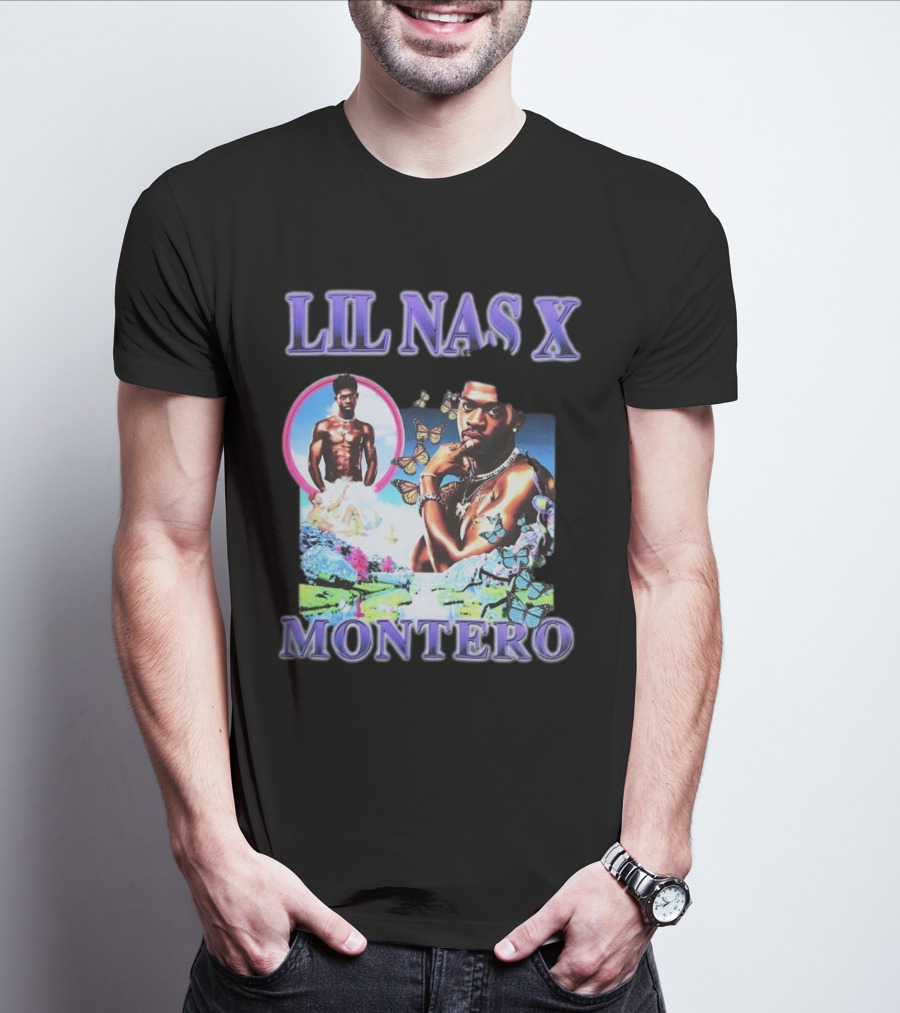 Lil Nas X Montero Butterflies Surreal T-Shirt