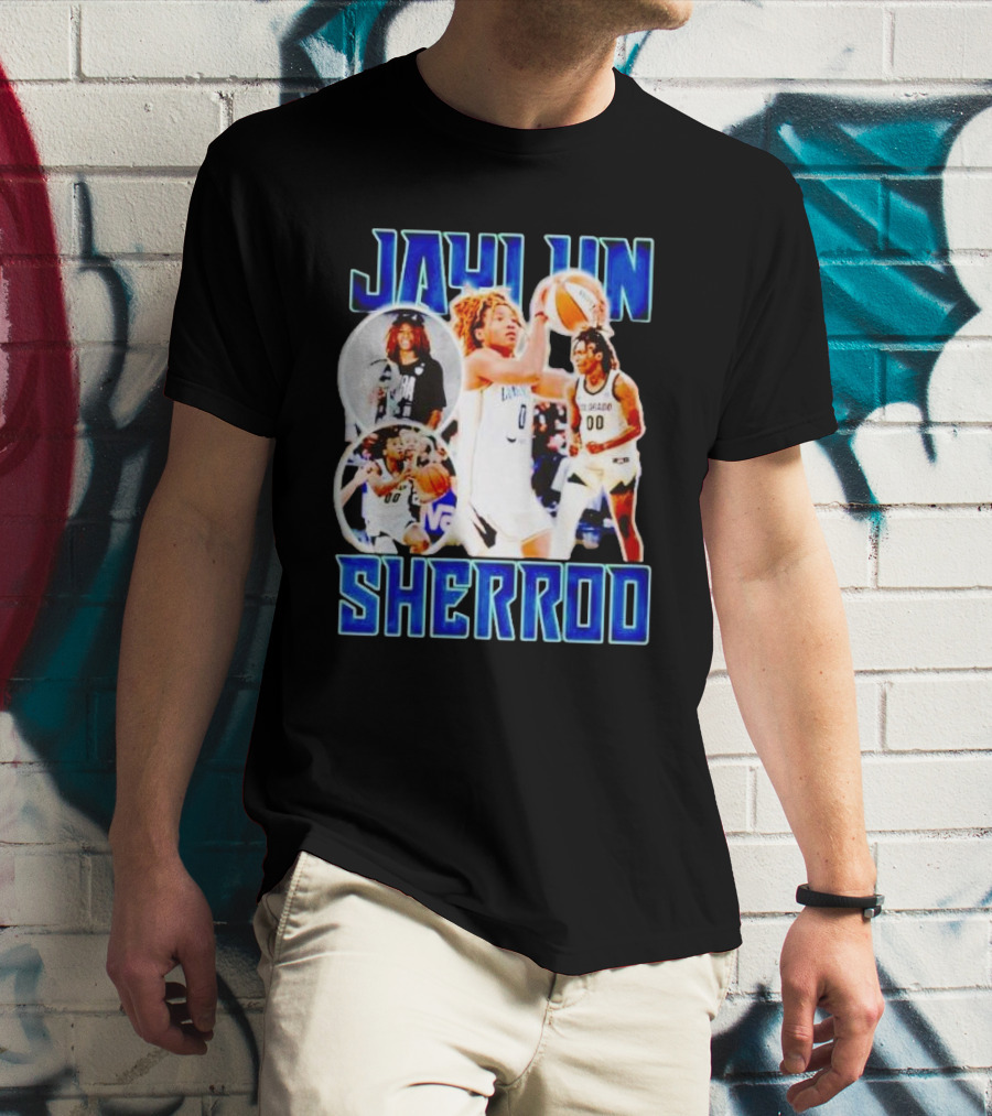 Jaylyn Sherrod Basketball Action Highlights T-Shirt
