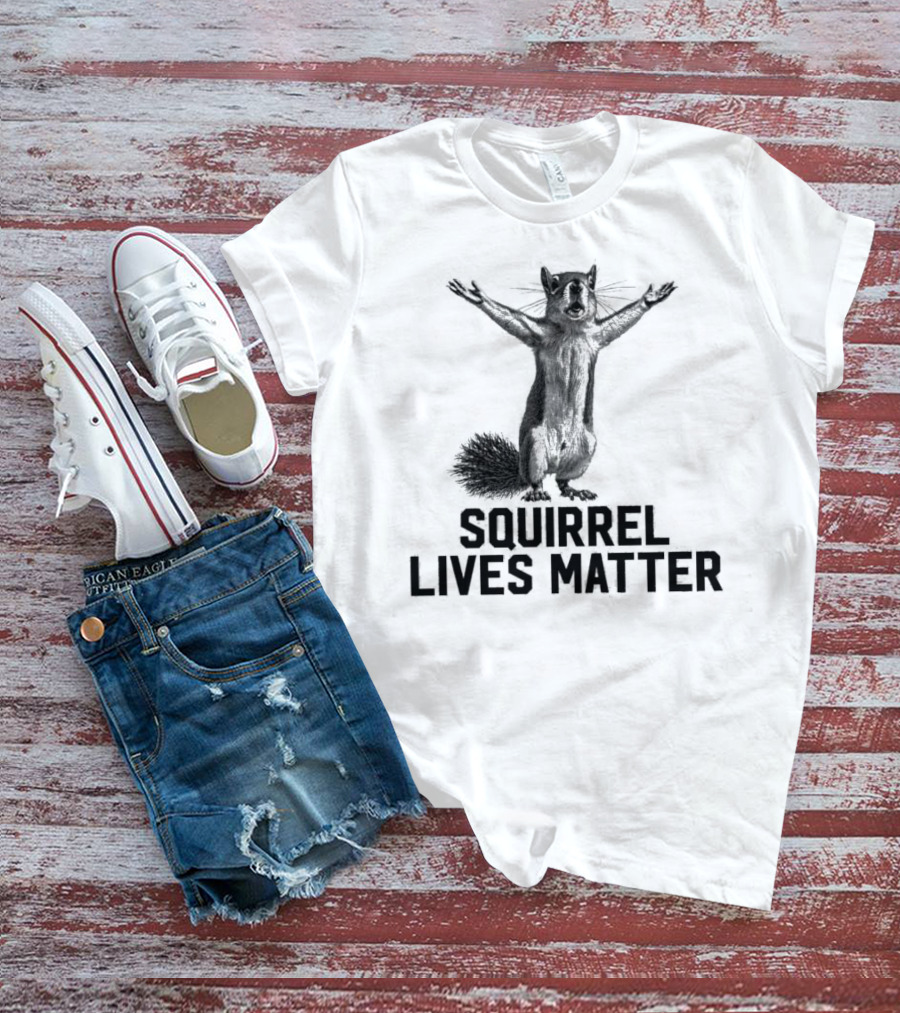Justice For Peanut Squirrel Lives Matter Squirrel Lives Matter T-Shirt