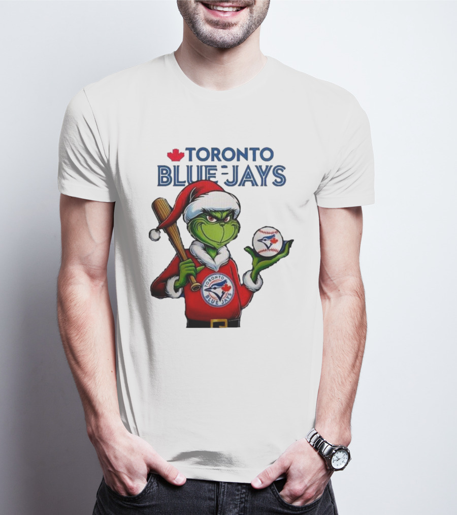 Toronto Blue Jays The Grinch Grinchmas Christmas T-Shirt