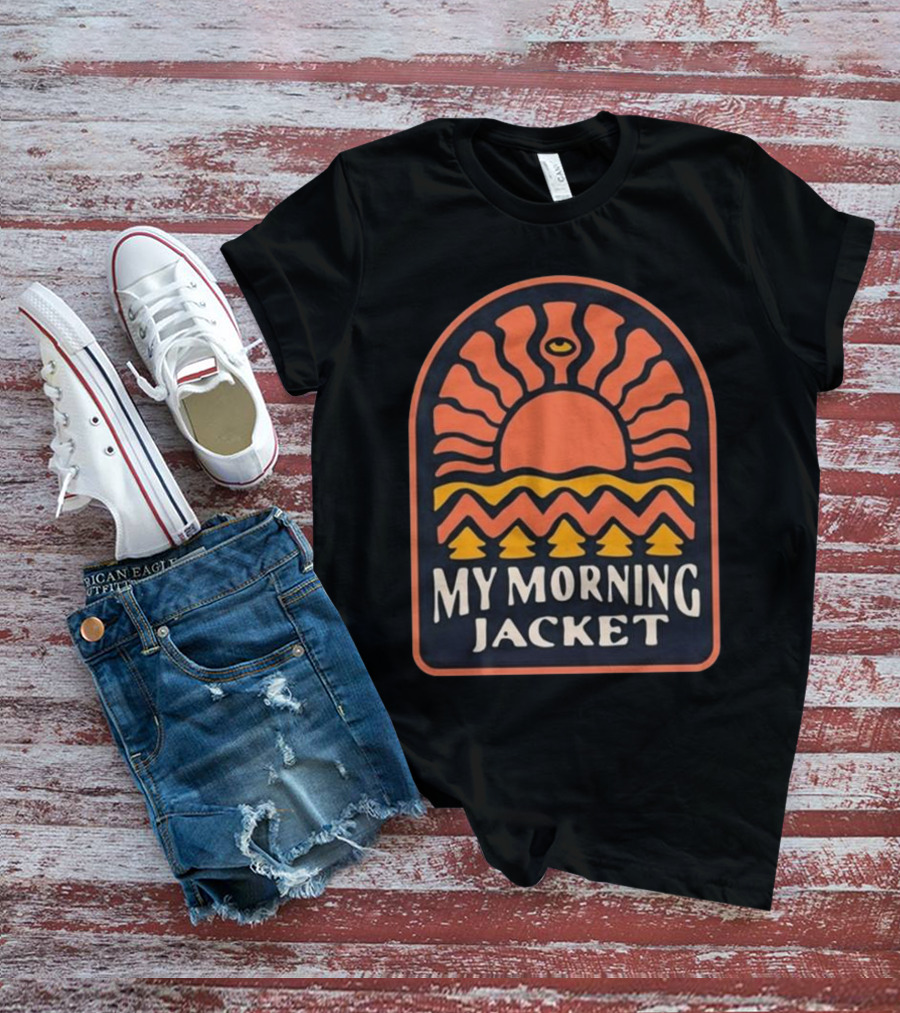 My Morning Jacket Sunrise Waves Solar Flare T-Shirt