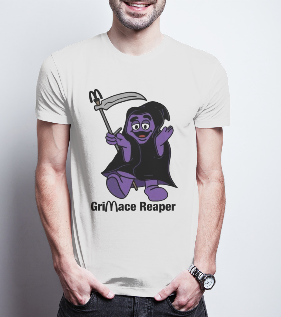Grimace Reaper Grimace McDonald’s Crossover T-Shirt