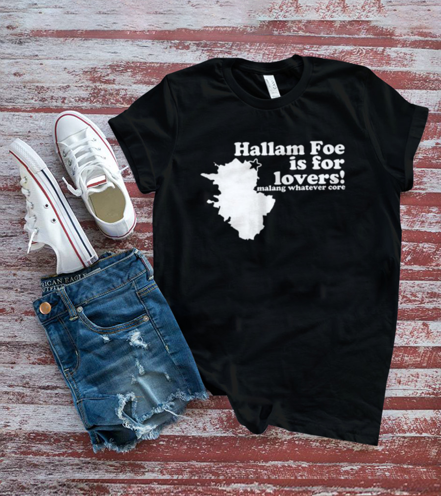 Hallam Foe Is For Lovers Malang Whatever Core Map Star T-Shirt