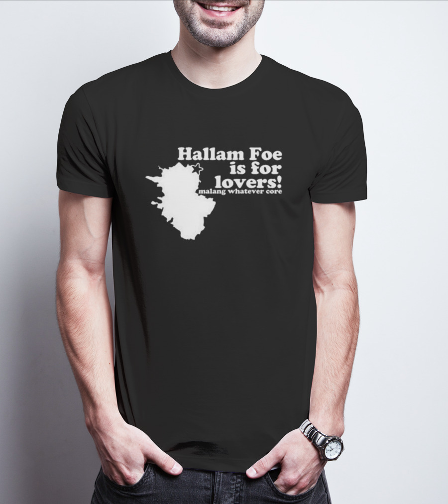 Hallam Foe Is For Lovers Malang Whatever Core Map Star T-Shirt