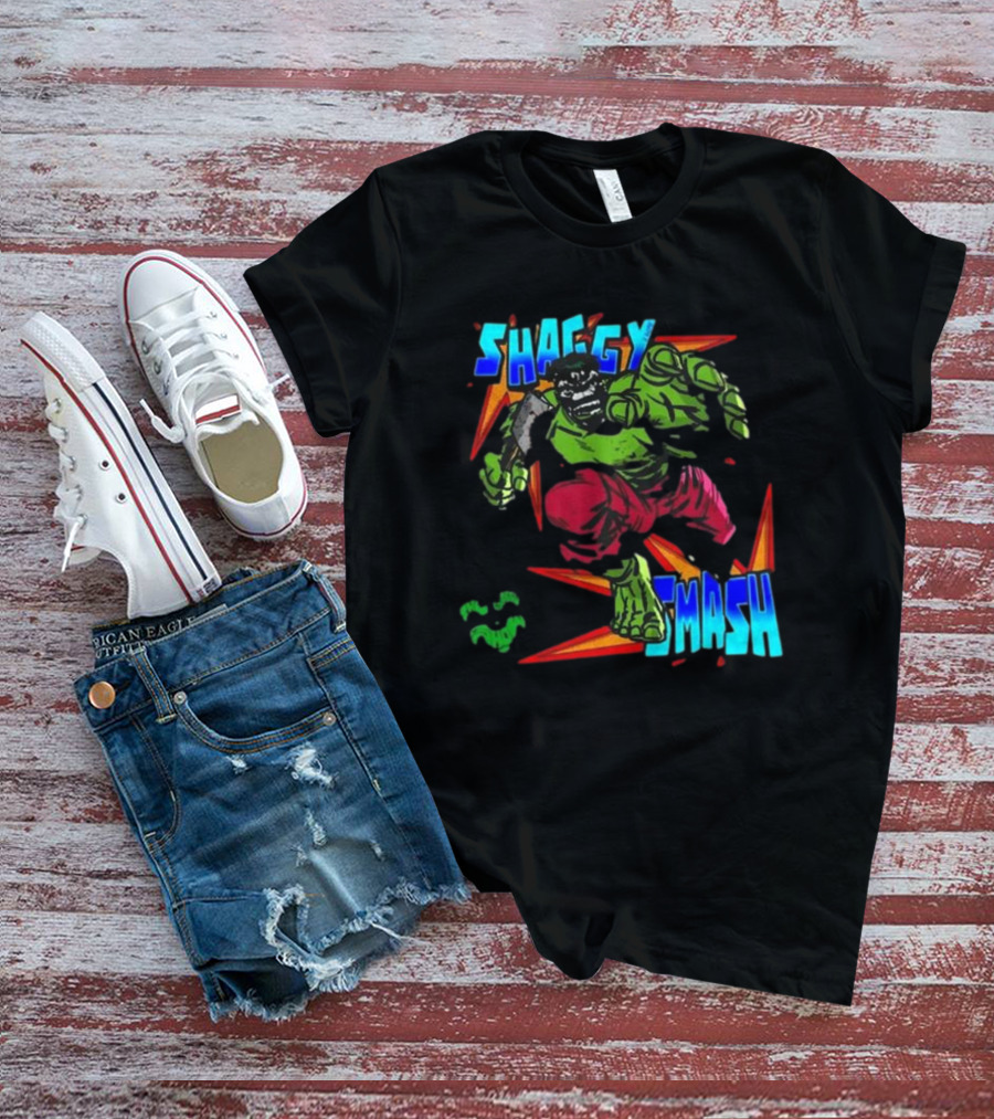 Shaggy Smash The Shaggy Show Smash New T-Shirt