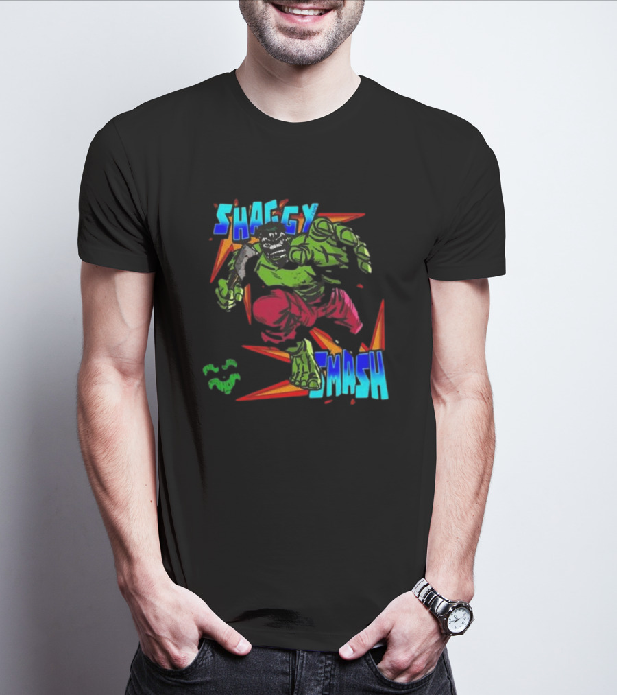 Shaggy Smash The Shaggy Show Smash New T-Shirt