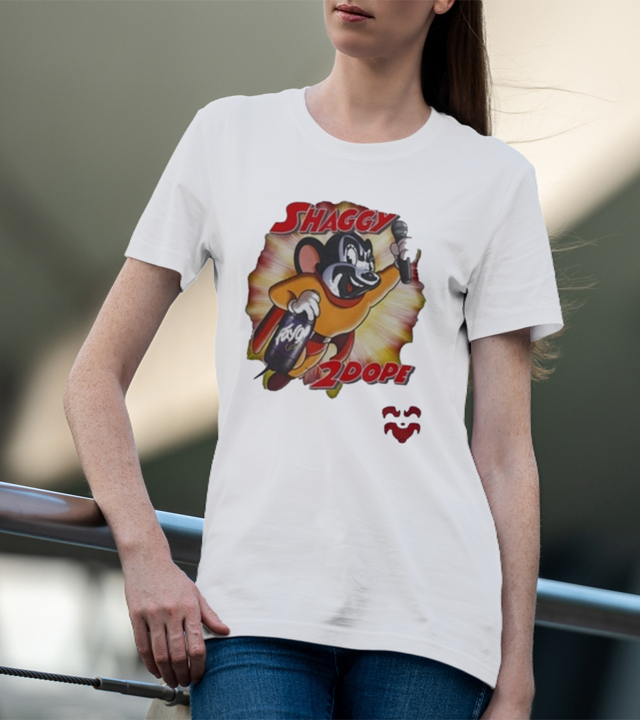 Shaggy 2 Dope Mighty Faygo Mouse Microphone Iconic T-Shirt
